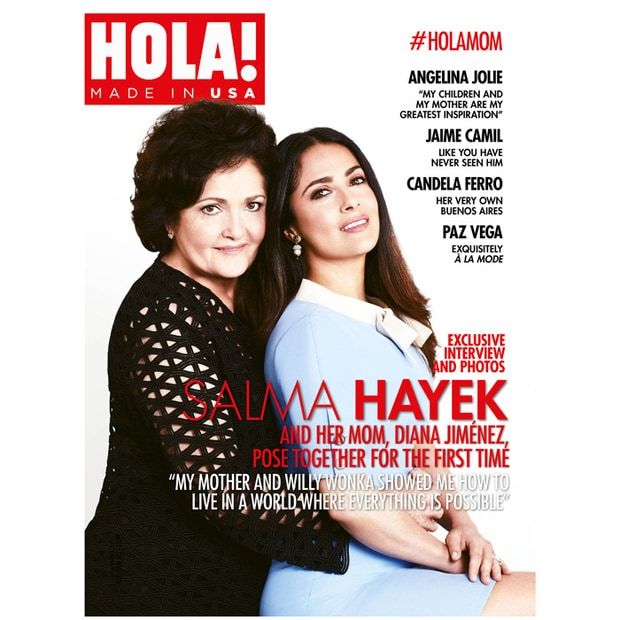 Salma and her mom open up about motherhood.
Photo: John Russo