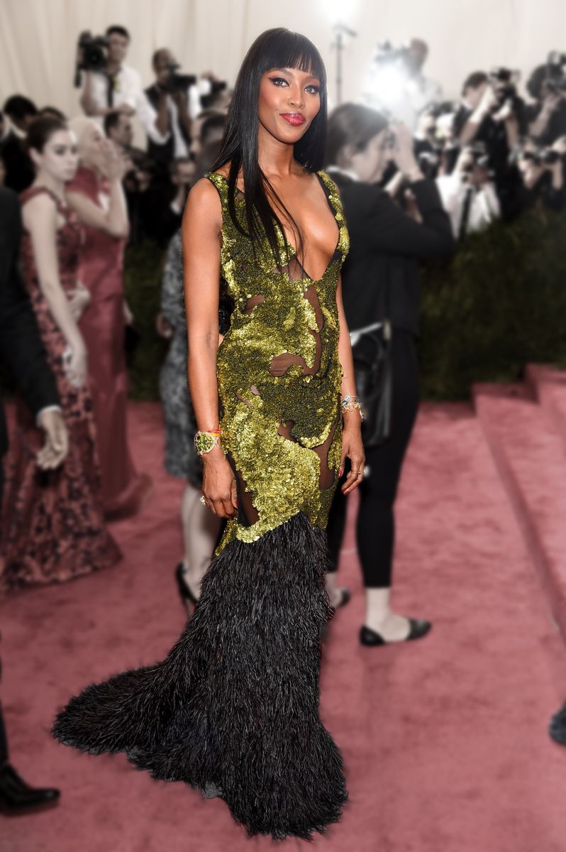 Naomi Campbell attends the "China: Through The Looking Glass" Costume Institute Benefit Gala at the Metropolitan Museum of Art on May 4, 2015 in New York City. 