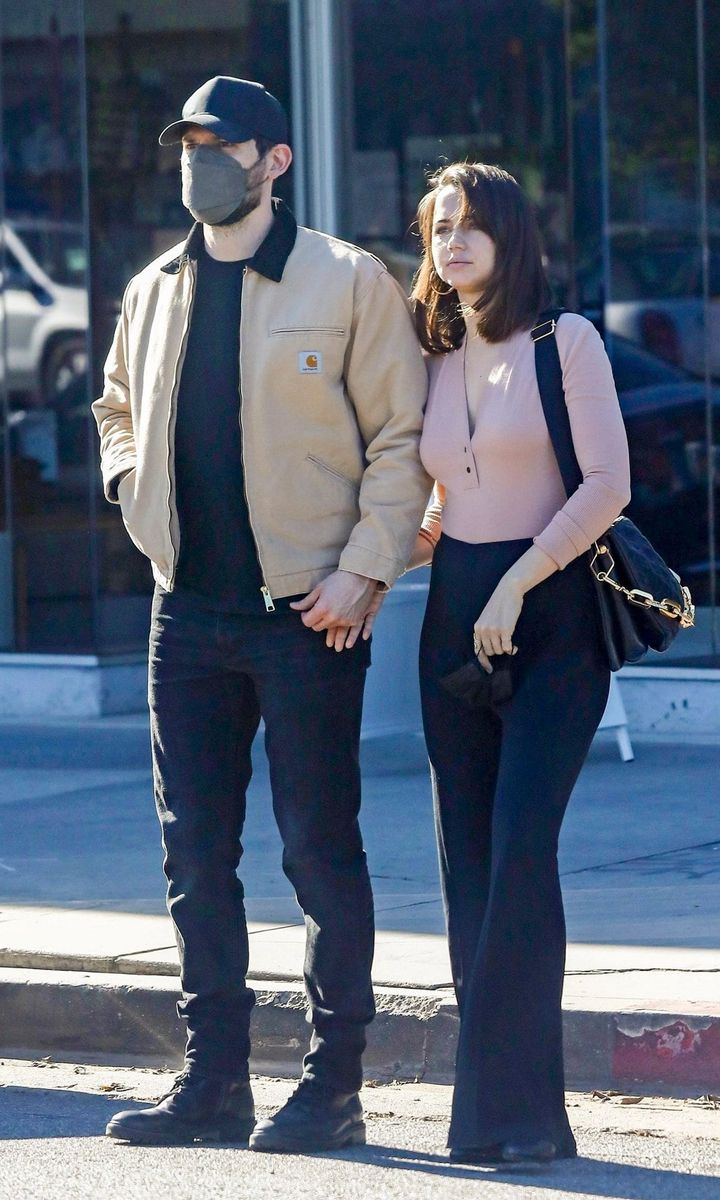 Ana de Armas spotted kissing boyfriend Paul Boukadakis