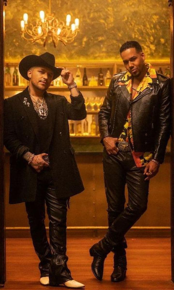 Romeo Santos y Christian Nodal