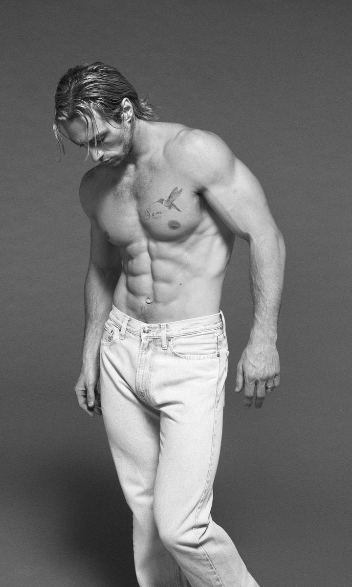 Aaron Taylor-Johnson in Calvin Klein