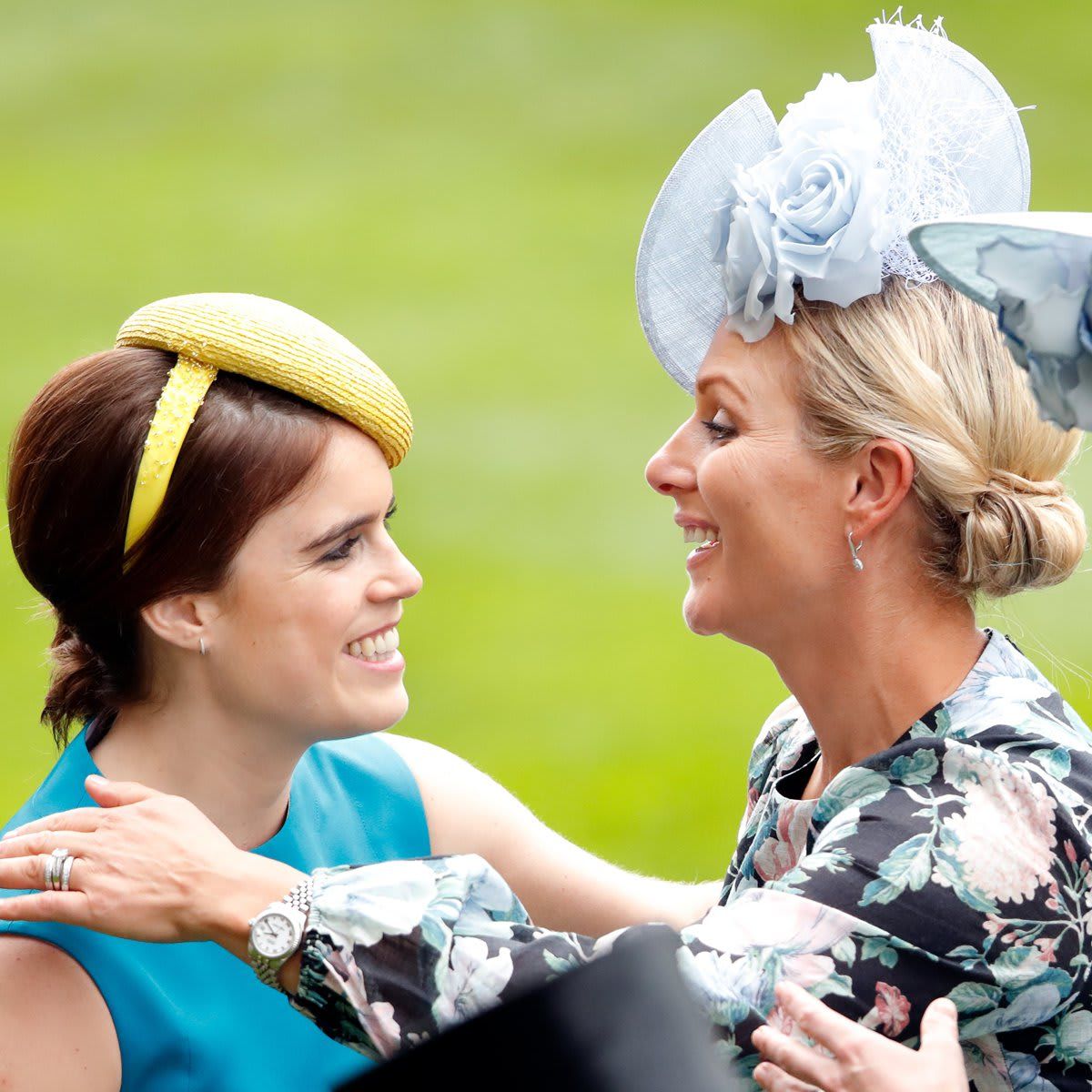 Princess Eugenie and Zara Tindall's sons were both christened on Nov. 21