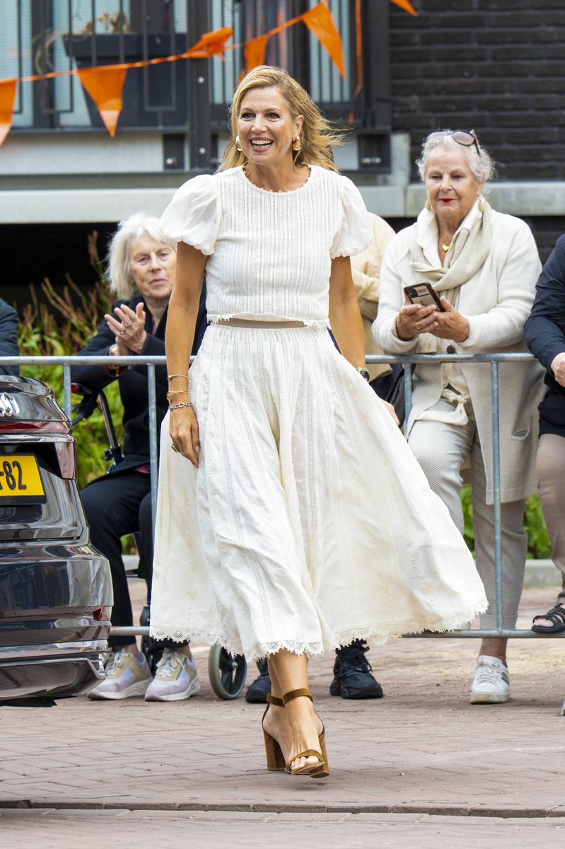 Queen Maxima visited Kloosterkwartier in Veghel  