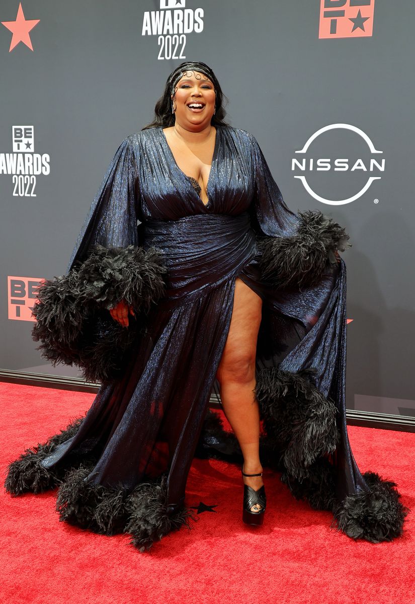Lizzo at the 2022 BET Awards