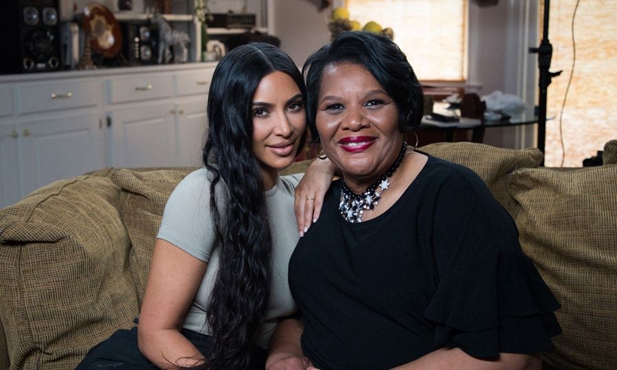 Kim Kardashian hires Alice Marie Johnson to model her new shapewear line