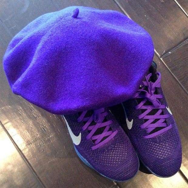 Spike Lee shared a photo of his Prince tribute outfit.
<br>
Photo: Instagram.com/officialspikelee