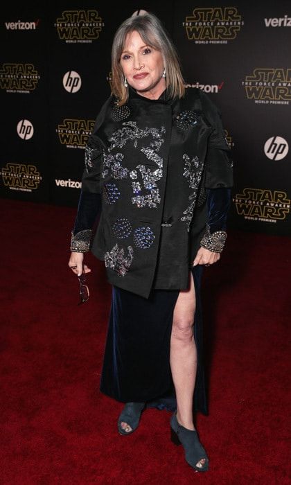 Carrie died days after suffering a heart attack.
Photo: Todd Williamson/Getty Images