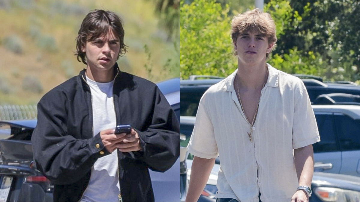 Britney Spears’ sons Sean Preston and Jayden show off baggy, cool style during rare outing
