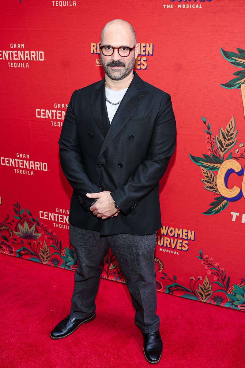 NEW YORK, NEW YORK - APRIL 27: Marco Ramirez attends "Real Women Have Curves" Broadway Opening Night at James Earl Jones Theater on April 27, 2025 in New York City. (Photo by Manoli Figetakis/Getty Images)