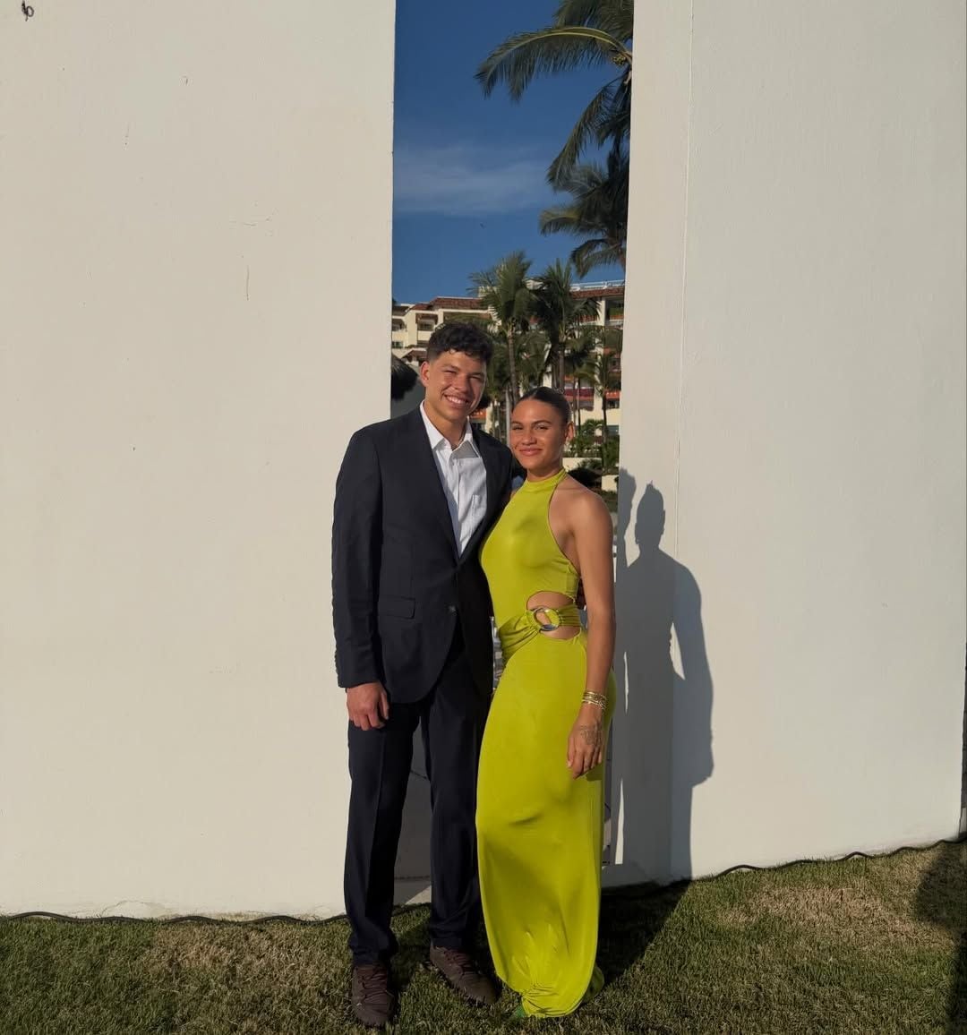 Shelton and Rodman wore their best for the occasion