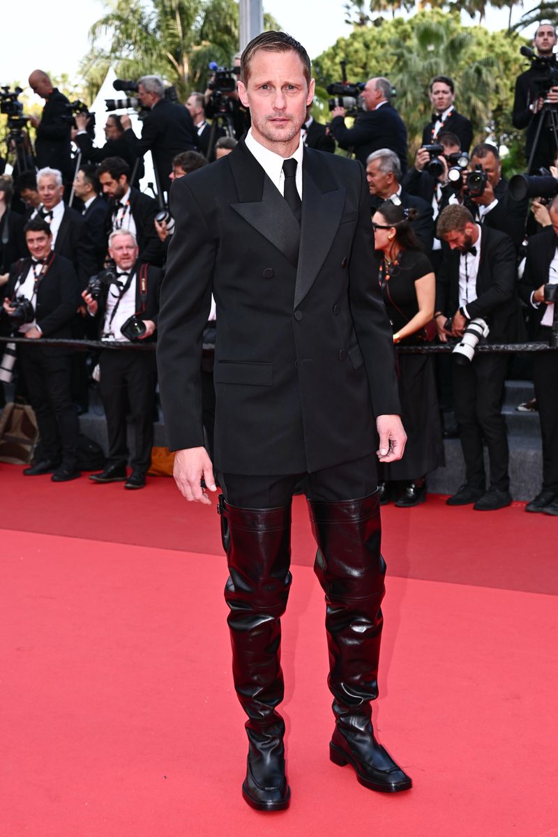 Alexander Skarsgård caused a stir at the 2025 Cannes Film Festival 
