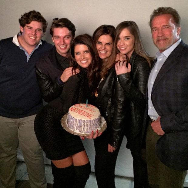 Super Bowl Sunday is a family affair at Katherine's house.
Photo: Instagram/2patrickschwarzenegger