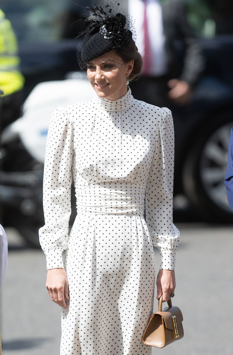 Catherine, Princess of Wales, on May 08, 2025 in London, England. 
