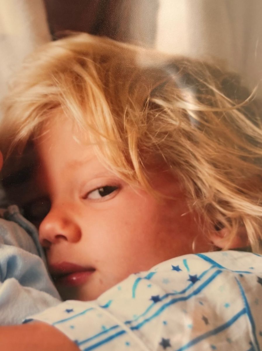 Odysseas was an adorable baby