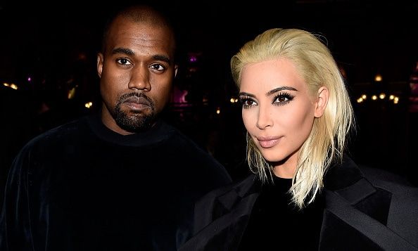 Front row and the center of attention with Kim's freshly bleached bob and matching black outfits, the duo attended the Balmain show as part of the Paris Fashion Week Womenswear Fall/Winter 2015.
<br>Photo: Getty Images
