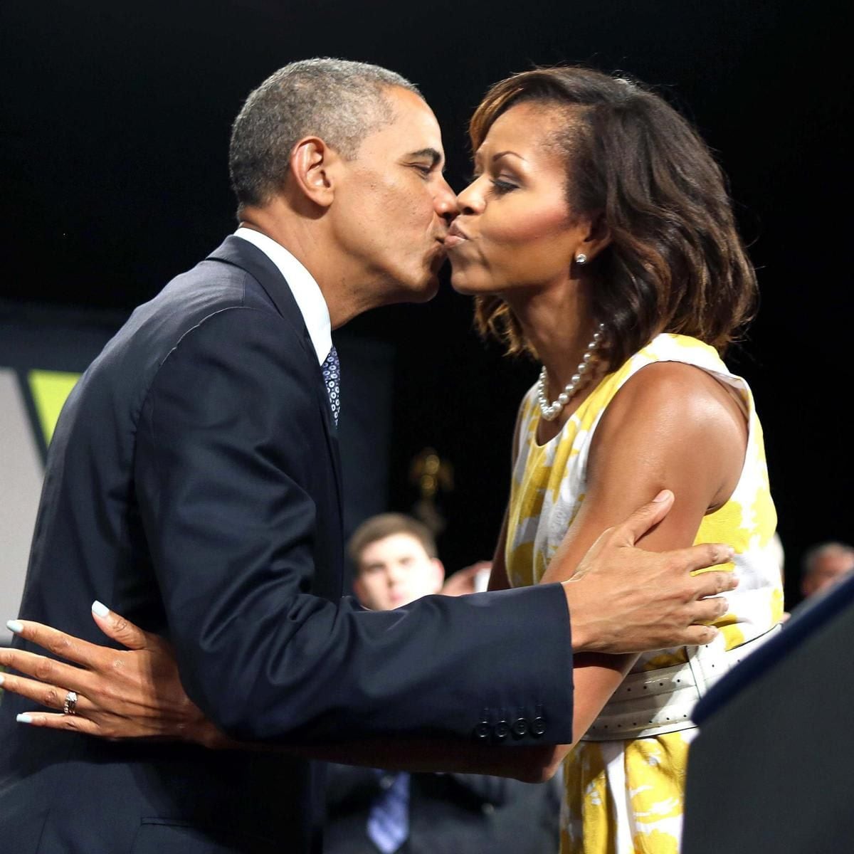 Barack and Michelle Obama in Florida