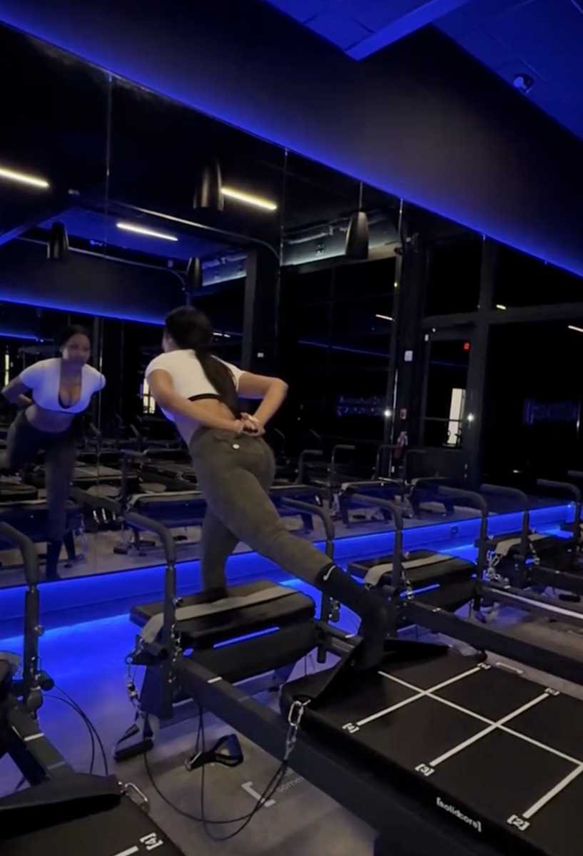 Megan Thee Stallion documented her first Solidcore class after hearing about the workout from Michelle Obama.