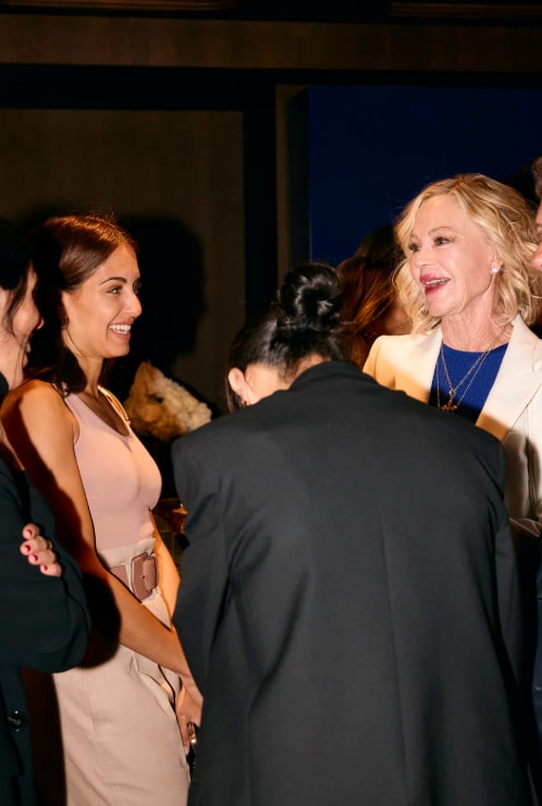 The lunch came together quickly after news broke that Griffith would be in Spain for her daughter’s wedding, as it included a star-studded guest list. 
