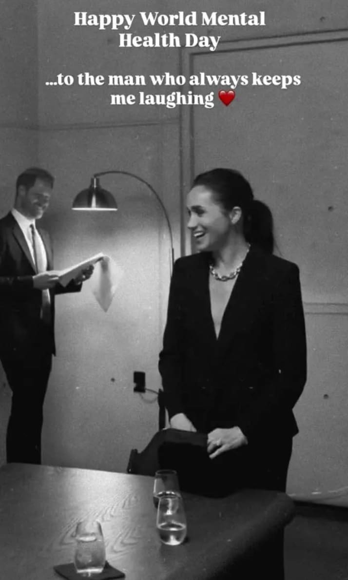 Meghan Markle and Prince Harry share a sweet moment