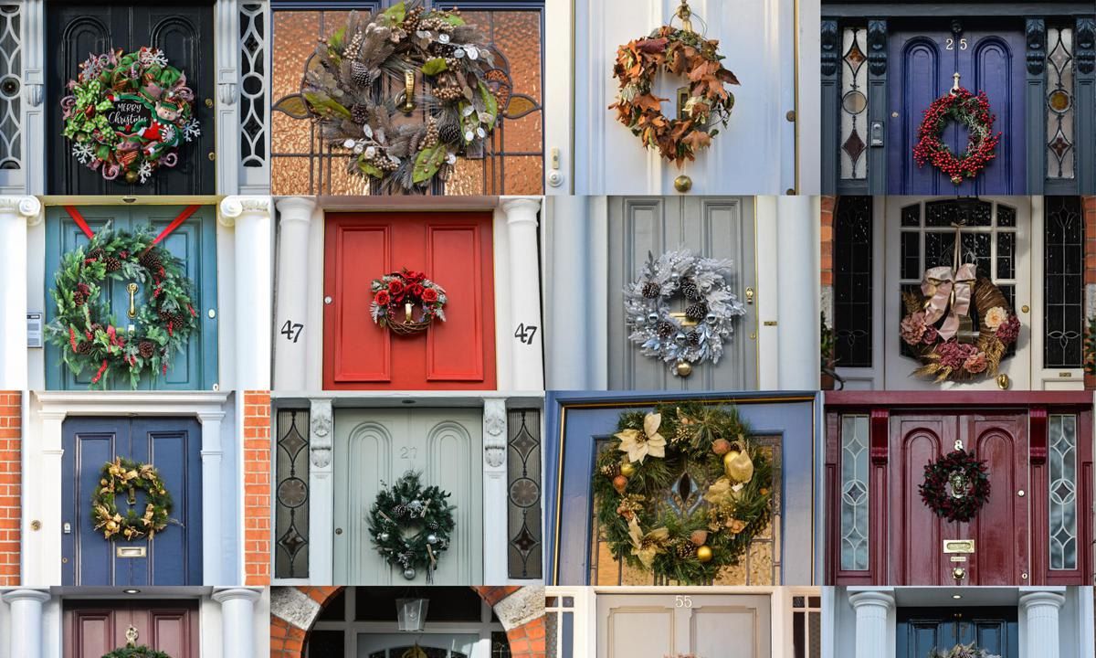christmas wreath decoration