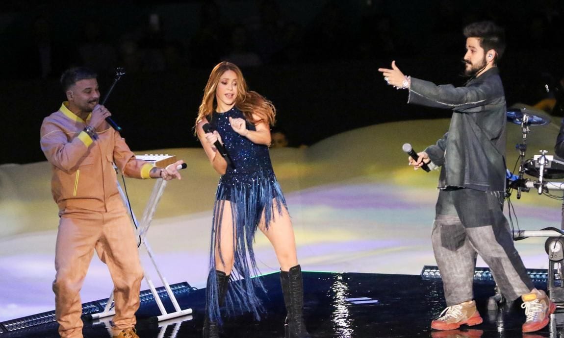 Shakira, Pedro Capo and Camilo