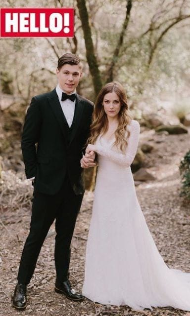 Ben and Riley said traditional vows at their ceremony before dancing the night away with family and friends. Photo: Amari Kenoly/Nirav Patel