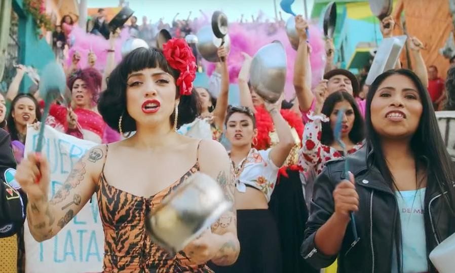 Yalitza Aparicio and Mon Laferte music video