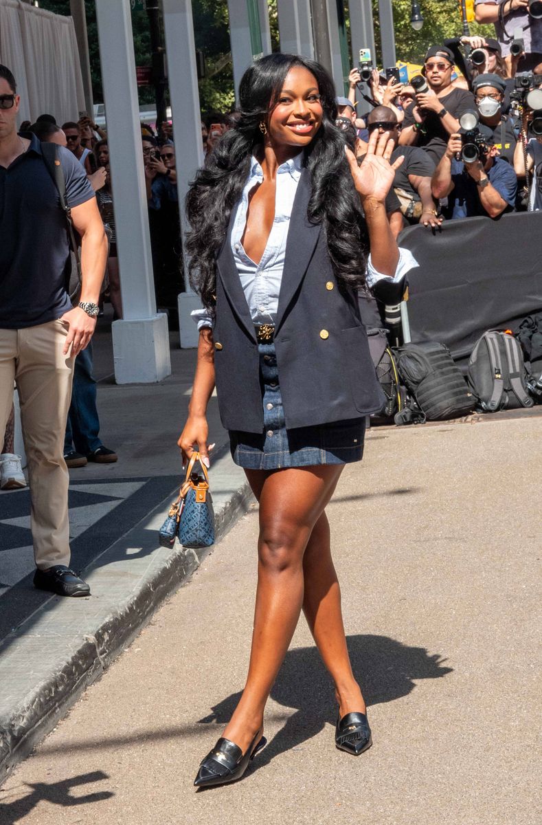 Coco Jones at The Tommy Hilfiger Show Spring Summer 2027 during NYFW in NYC on September 10, 2026