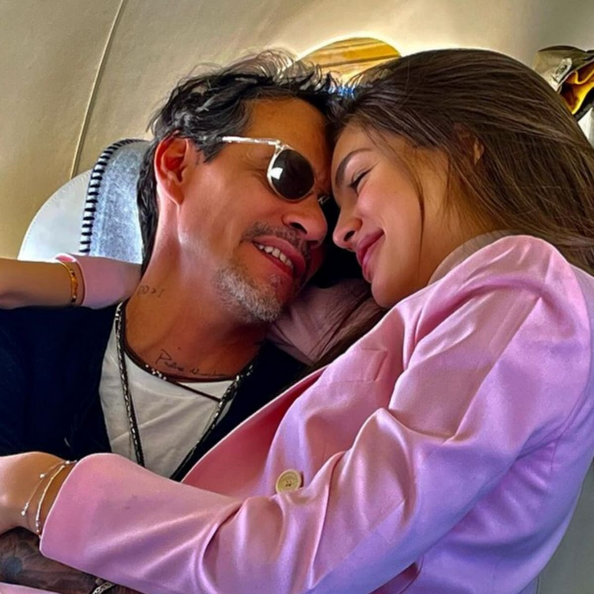 Marc Anthony and Nadia Ferreira