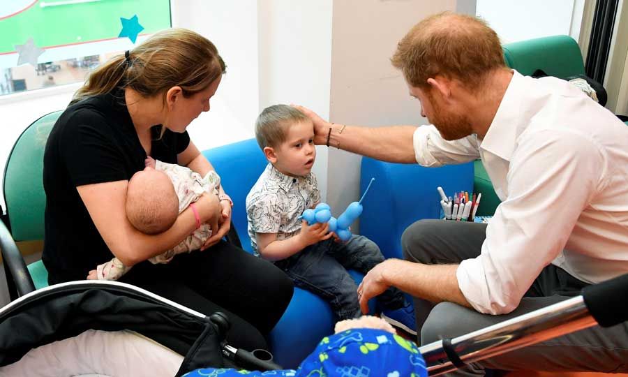 prince harry baby talk