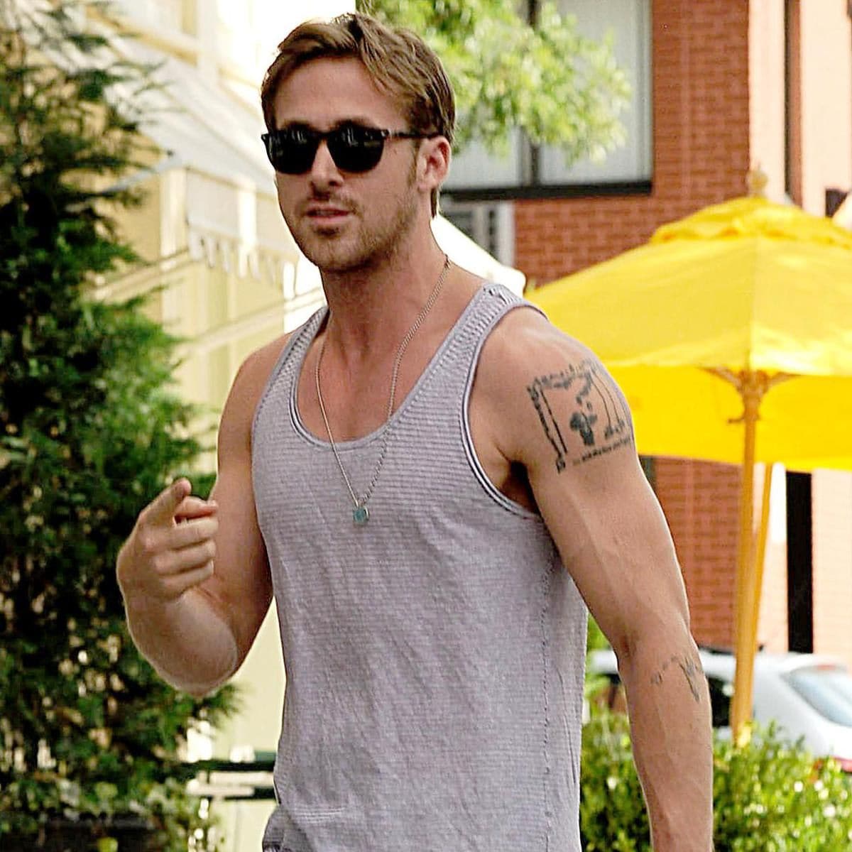 Ryan's shoulder tattoo