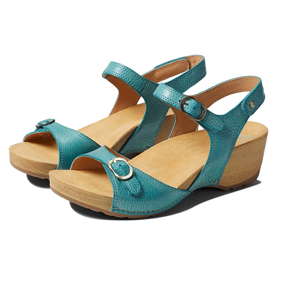 Sandals, Dansko Tricia Lagoon Milled Burnished
