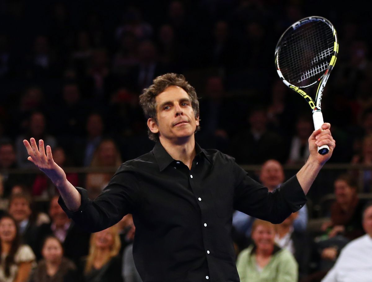 Ben learned how to play tennis after the game 