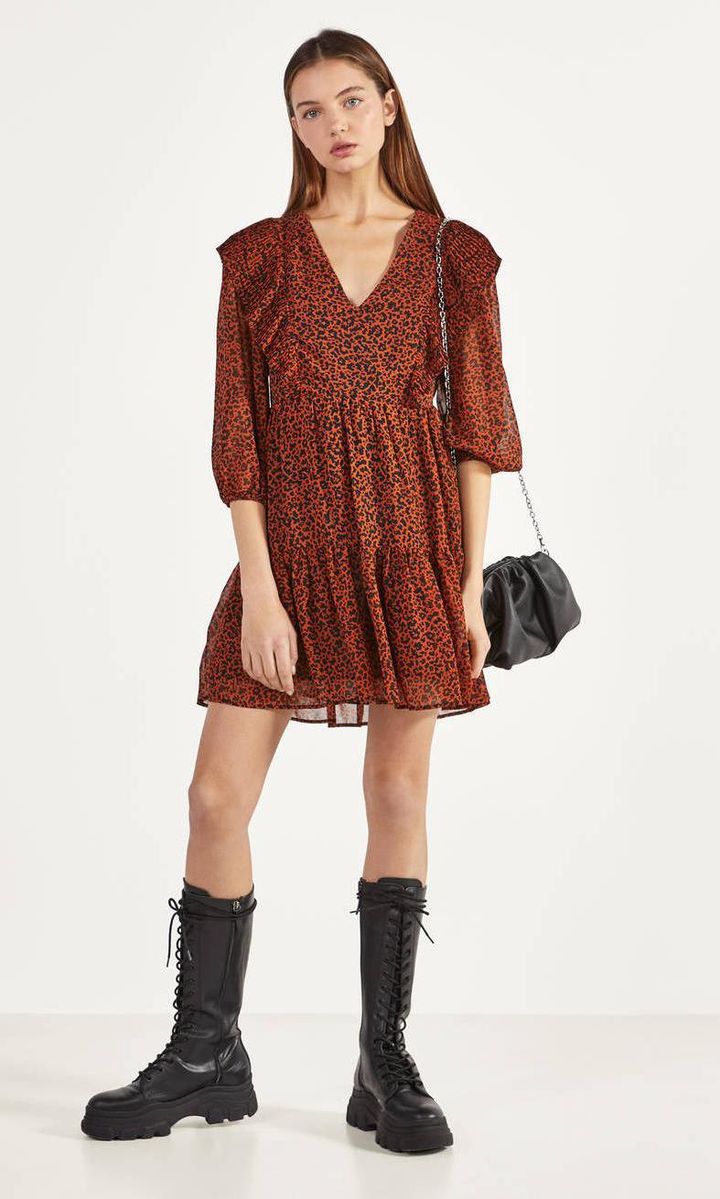 mini dress for large bust Camille' White Fuller Bust Cotton Mini Dress