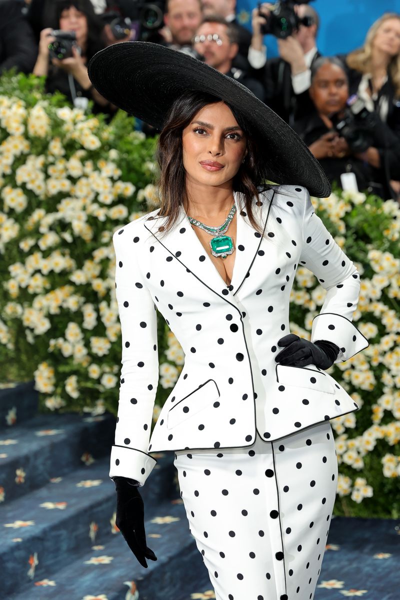 Priyanka Chopra attends the 2025 Met Gala 