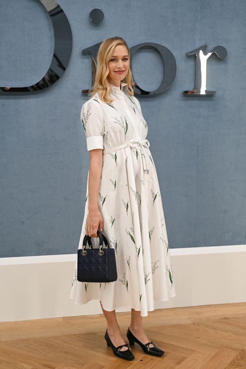 Italian journalist and model Beatrice Borromeo arrives for Dior Homme's Menswear Ready-to-wear Spring-Summer 2026 collection fashion show as part of the Paris Fashion Week in Paris, on June 27, 2025. (Photo by Bertrand GUAY / AFP) (Photo by BERTRAND GUAY/AFP via Getty Images)          