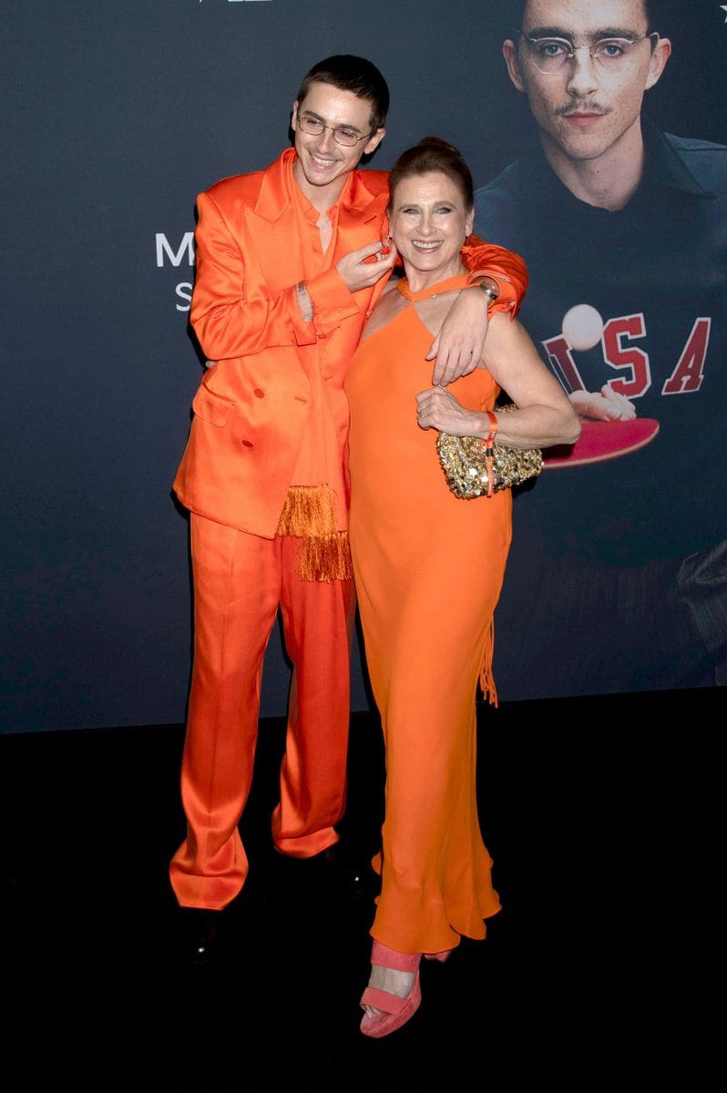 The mother and son duo are very close