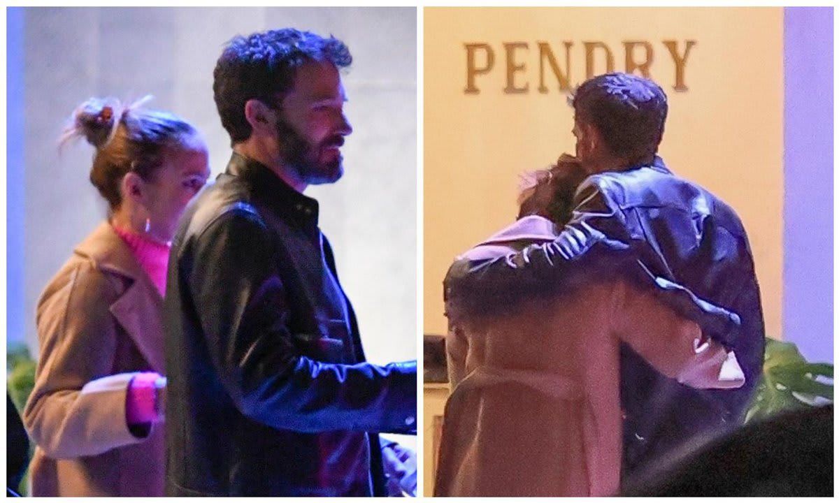 Ben Affleck goes on a romantic night out with Jennifer Lopez
