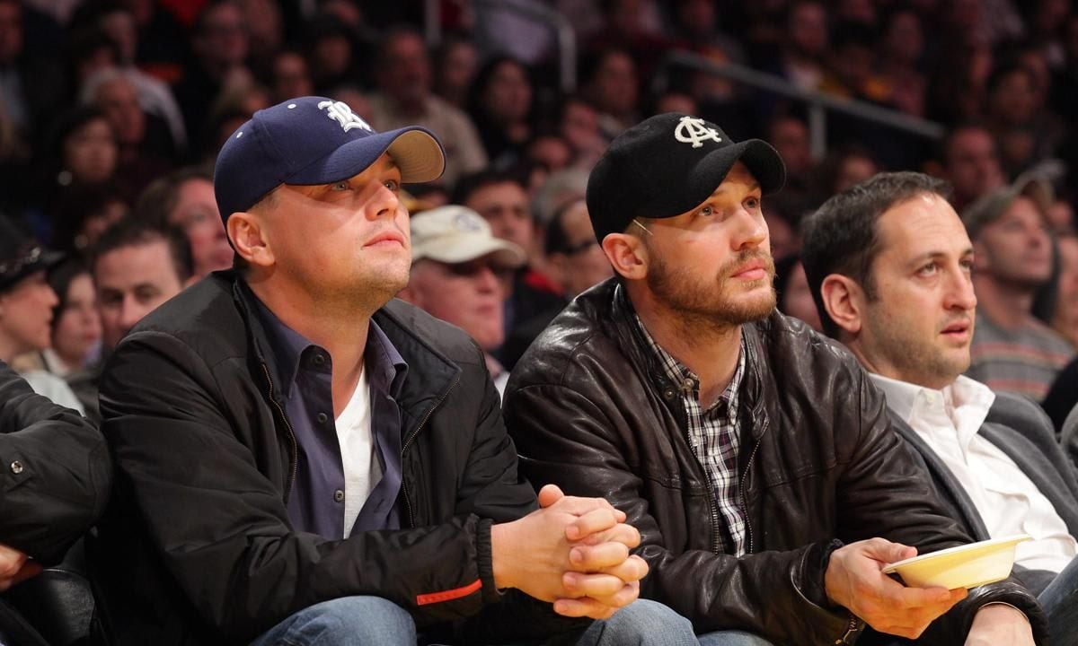 Celebrities At The Lakers Game