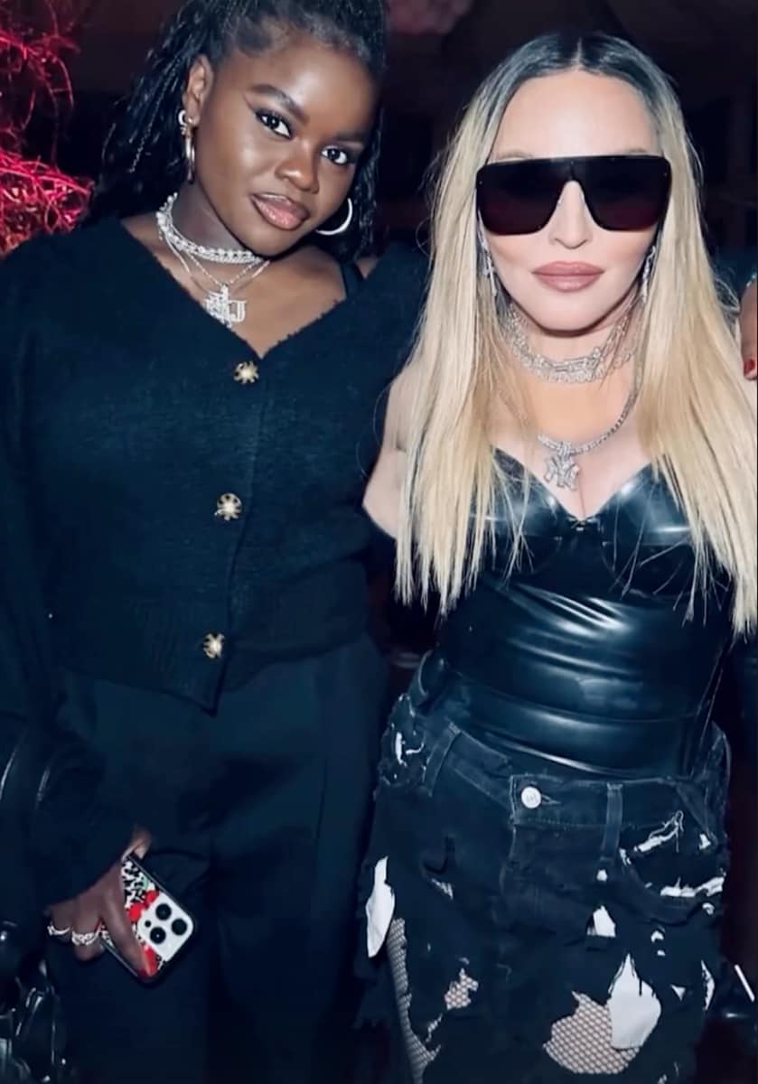Homenaje de cumpleaños de Madonna a su hija Mercy James