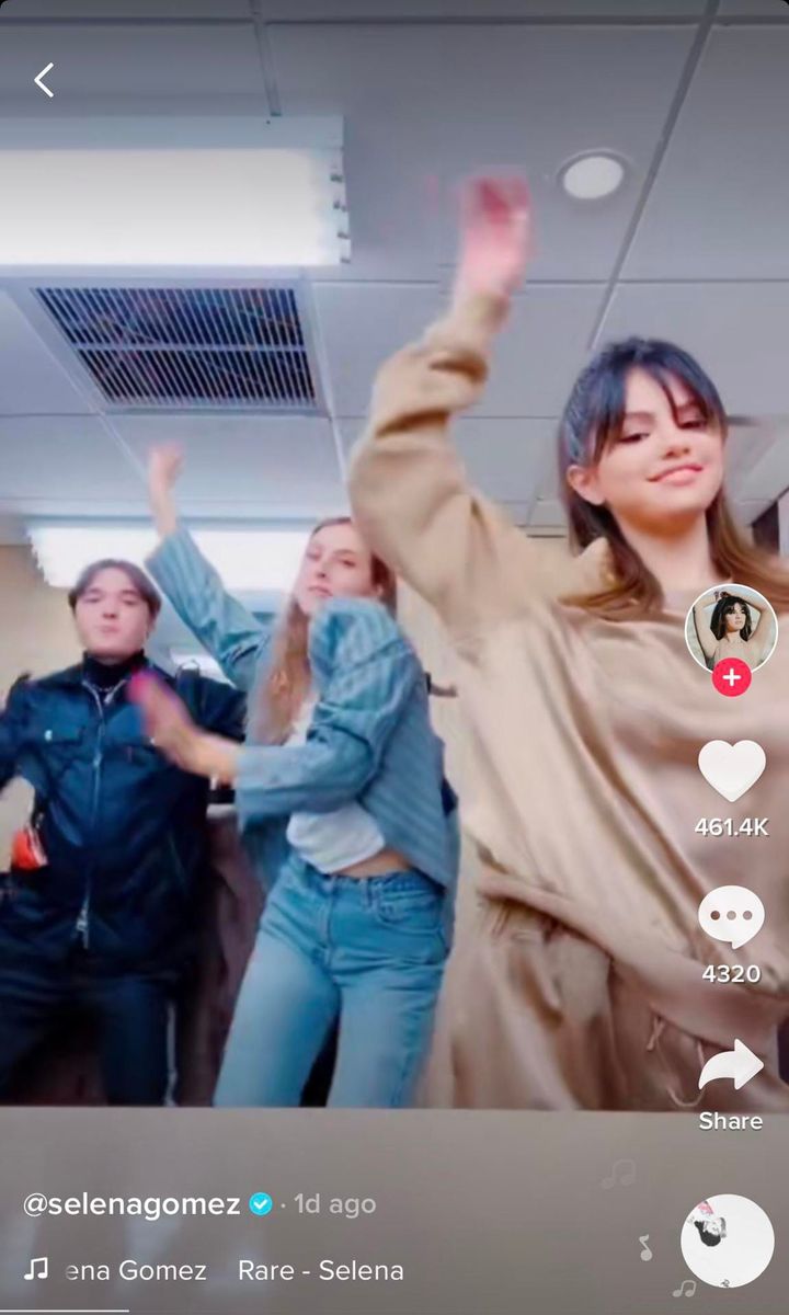 Selena Gomez on Tik Tok