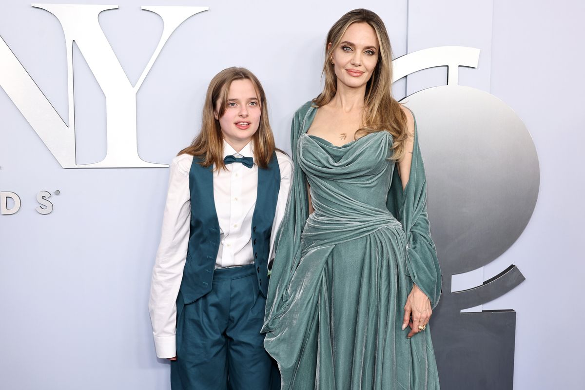 Angelina and Vivivenne wore matching looks at last year's Tony Awards