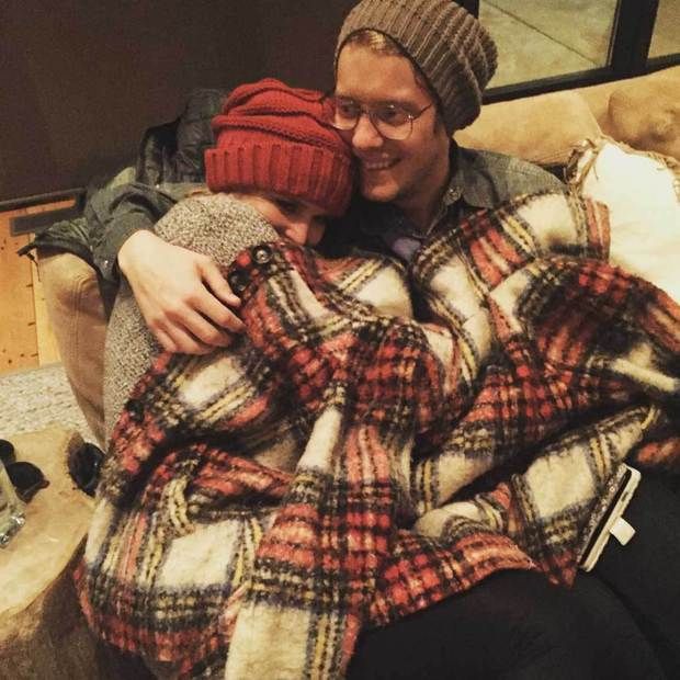 Miranda captioned an adorable photo with her beau, "The snuggle is real."
<br>
Photo: Instagram.com/mirandalambert