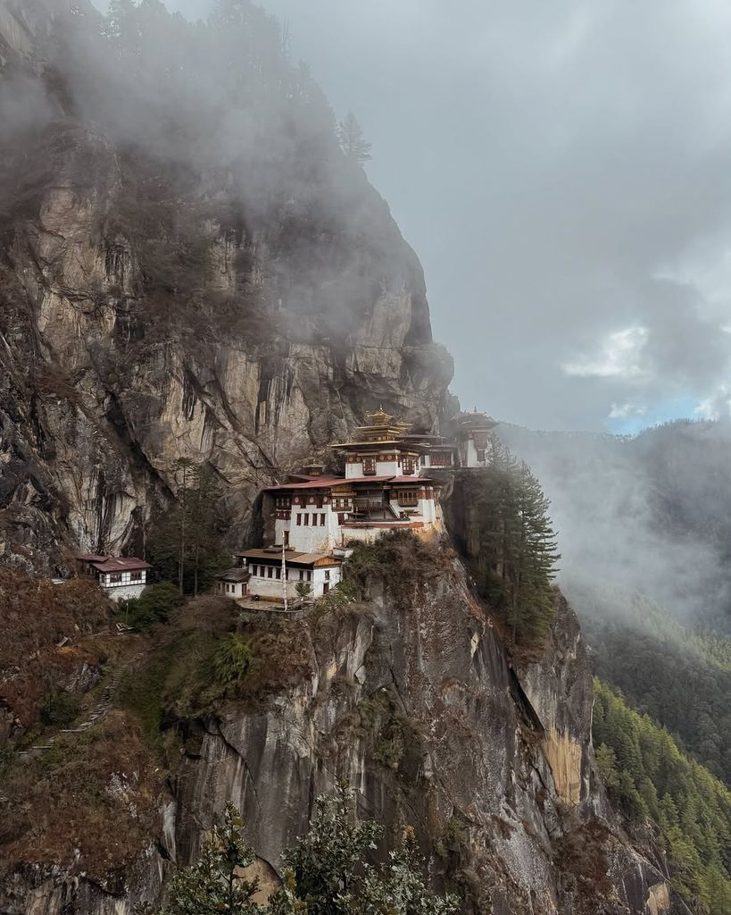 Spectacular landscape of Bhutan
