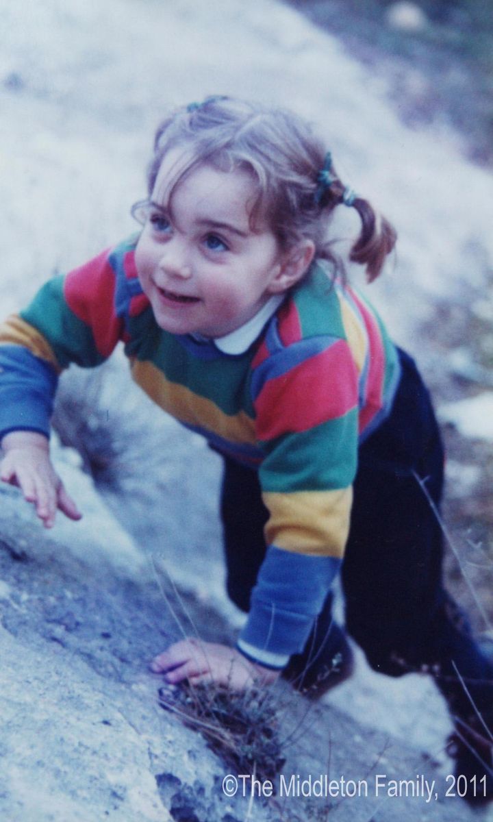 The Duchess of Cambridge used to find flexi figures totally absorbing when she was young, according to Carole Middleton