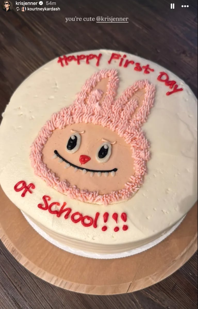 Kris Jenner’s back-to-school gift to her 13 grandkids features an adorable Labubu