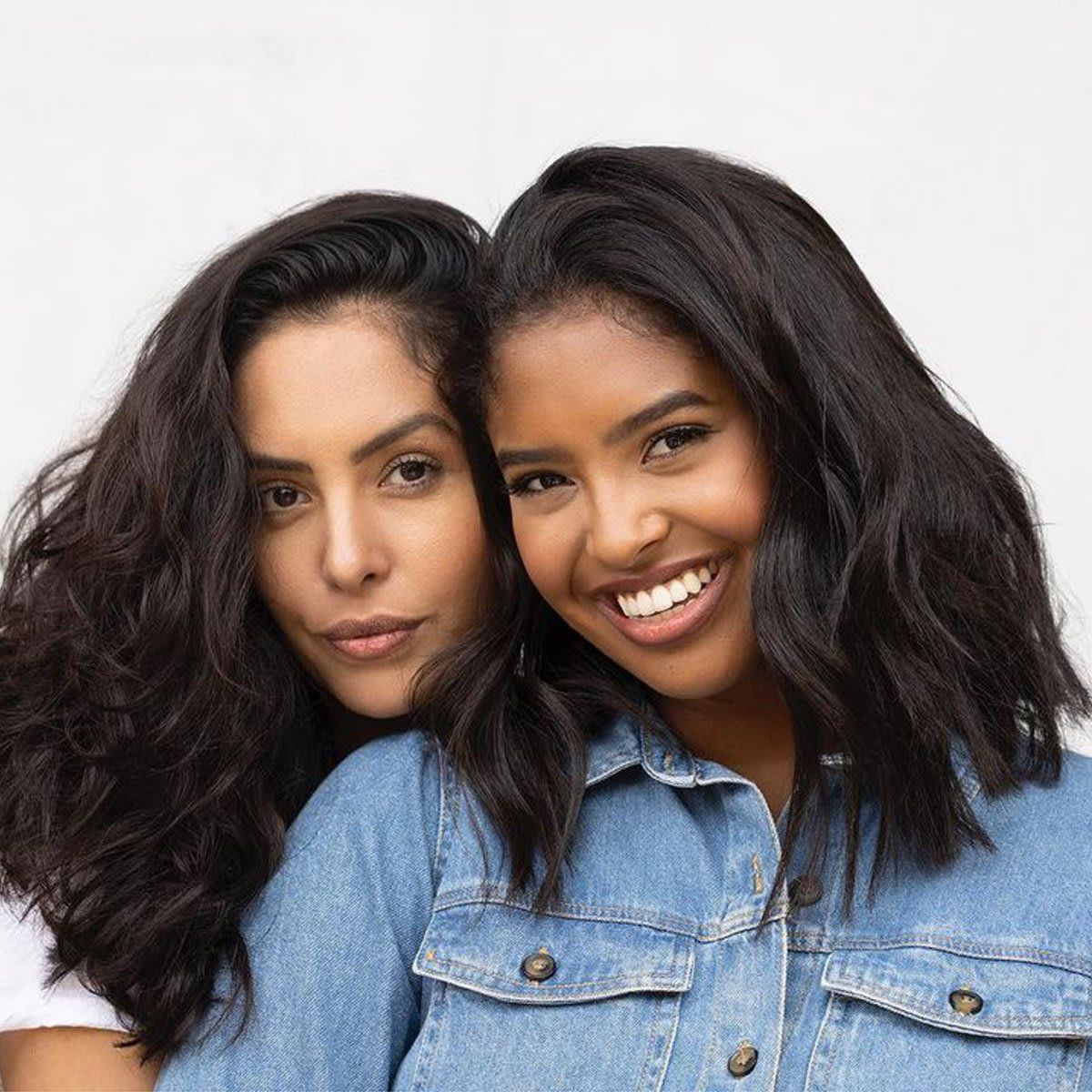 Vanessa Bryant and Natalia Bryant pose together