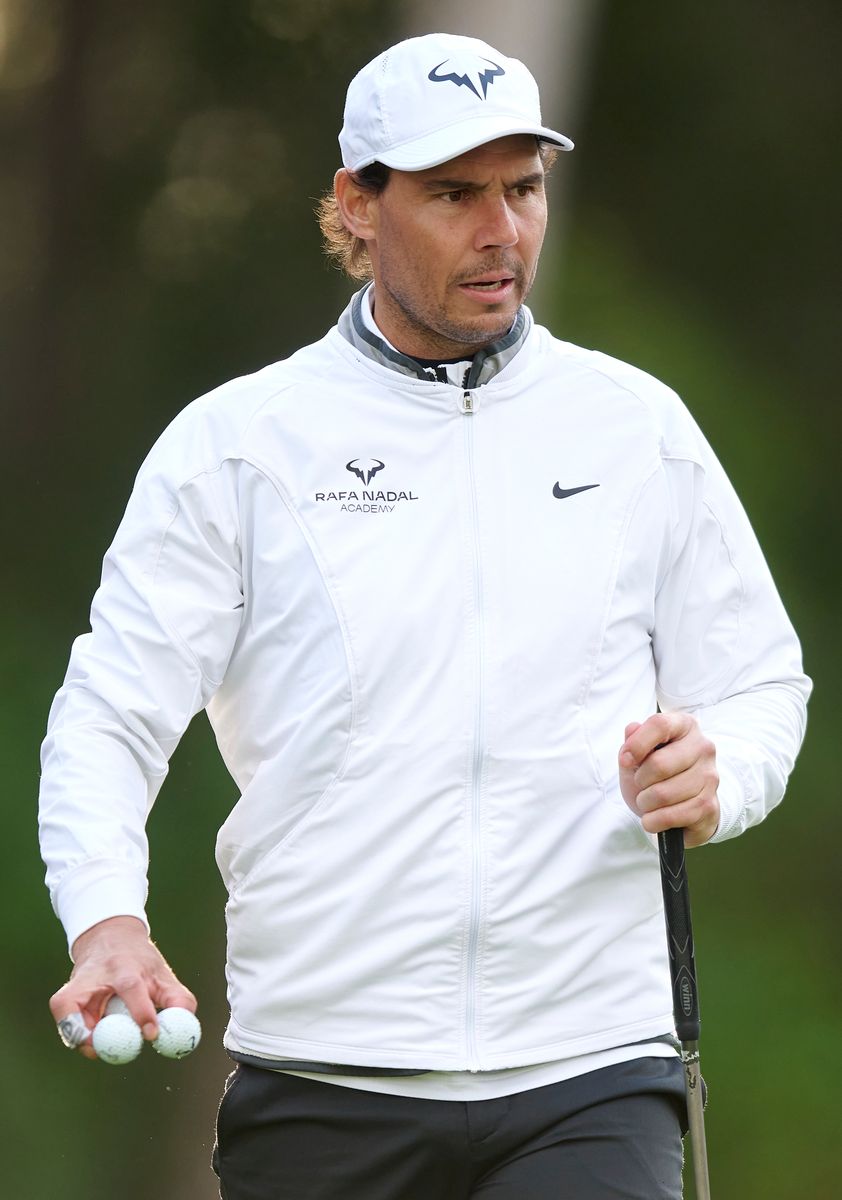 Nadal practices many sports. Since his retirement, he's been photographed playing golf and padel regularly