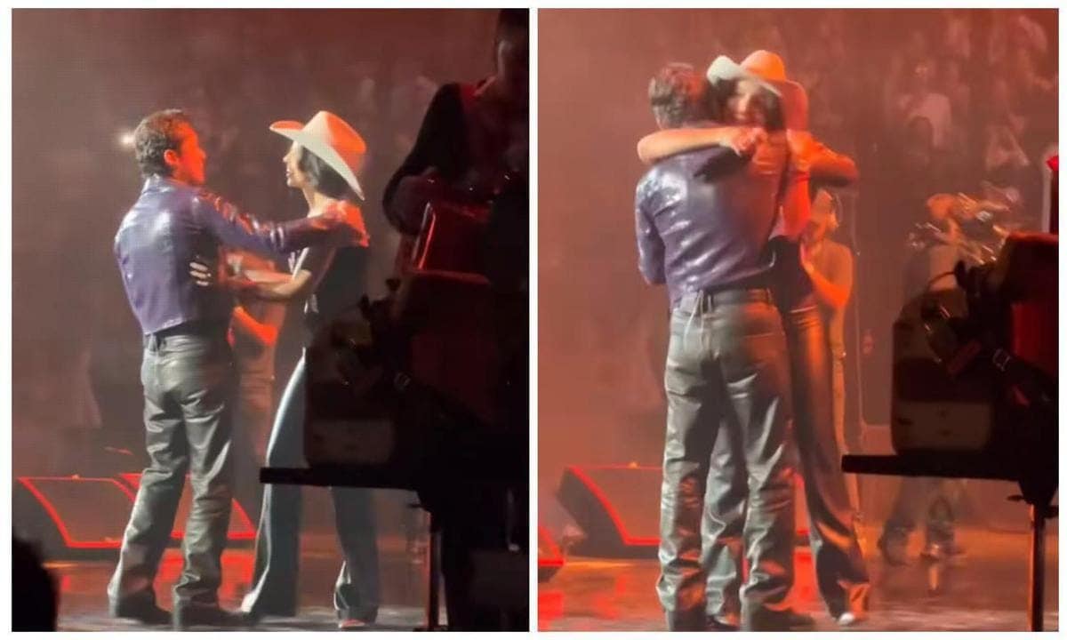Christian Nodal and Angela Aguilar