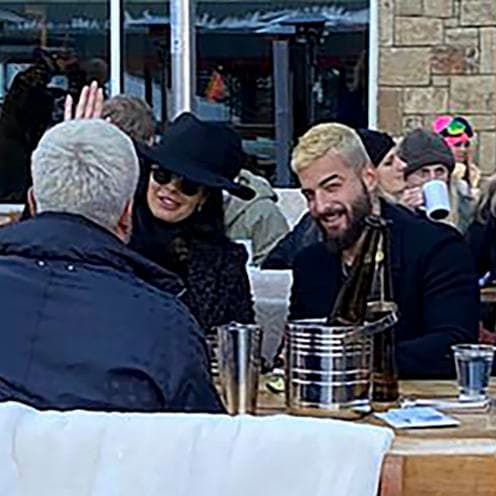 Maluma modelo rusa Vivien Rubin